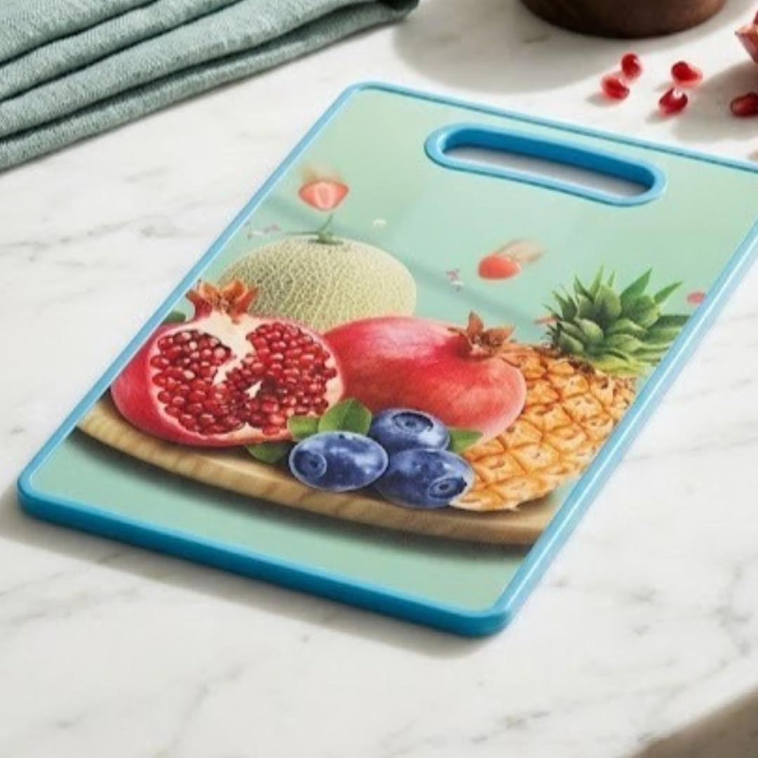Multipurpose Anti-Slip Cutting Board 36x23 cm with Handle