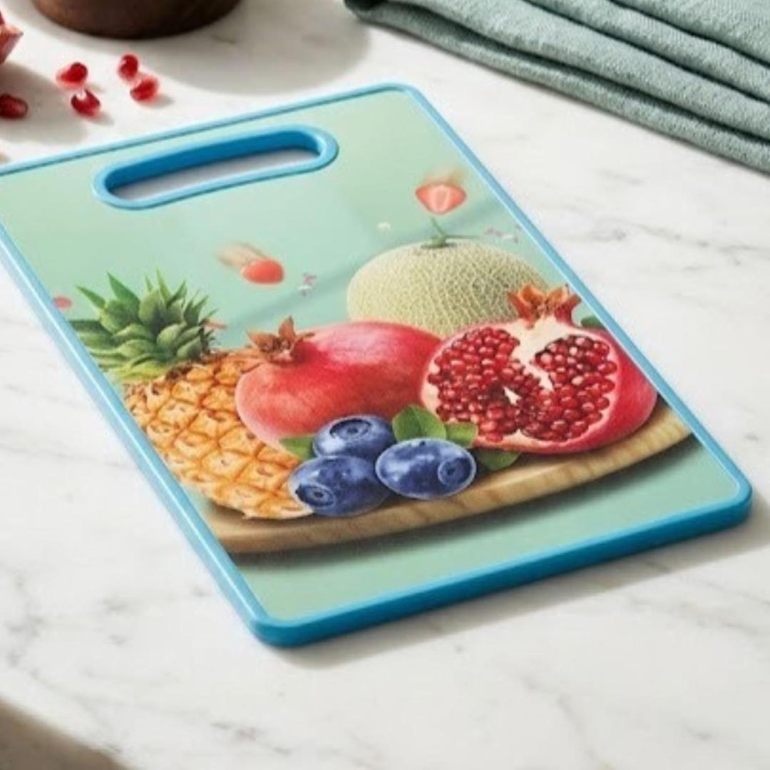 Multipurpose Anti-Slip Cutting Board 36x23 cm with Handle