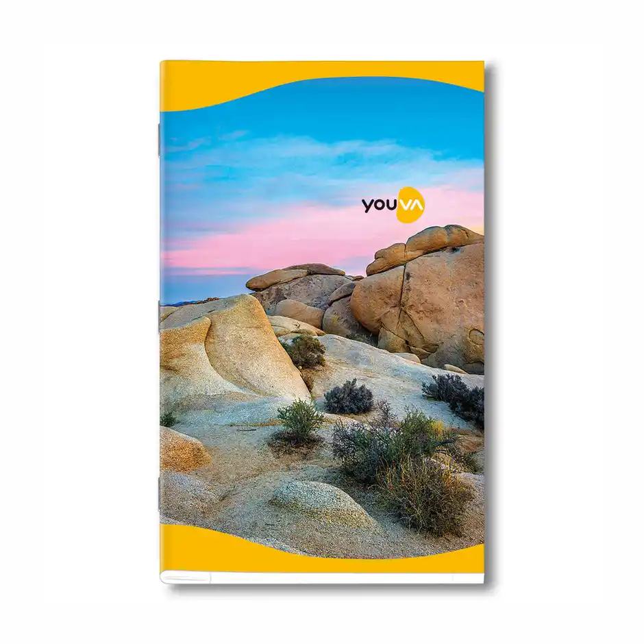 Navneet Youva Soft cover Single Line 172 Pages Long Notebook for Students 17cm x 27cm 