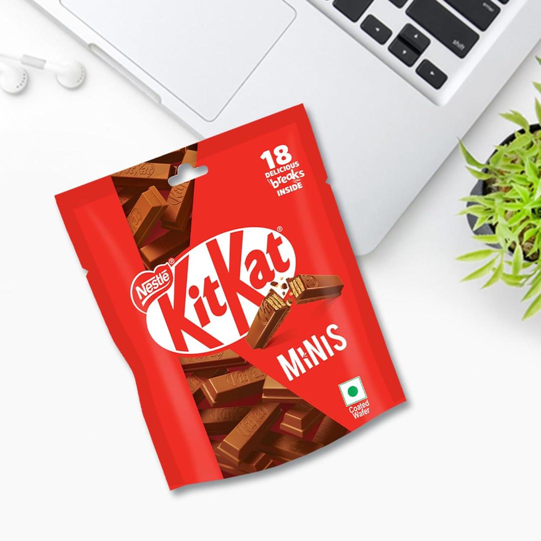Nestle KitKat Minis Choco Coated Wafer Bar 133.2g