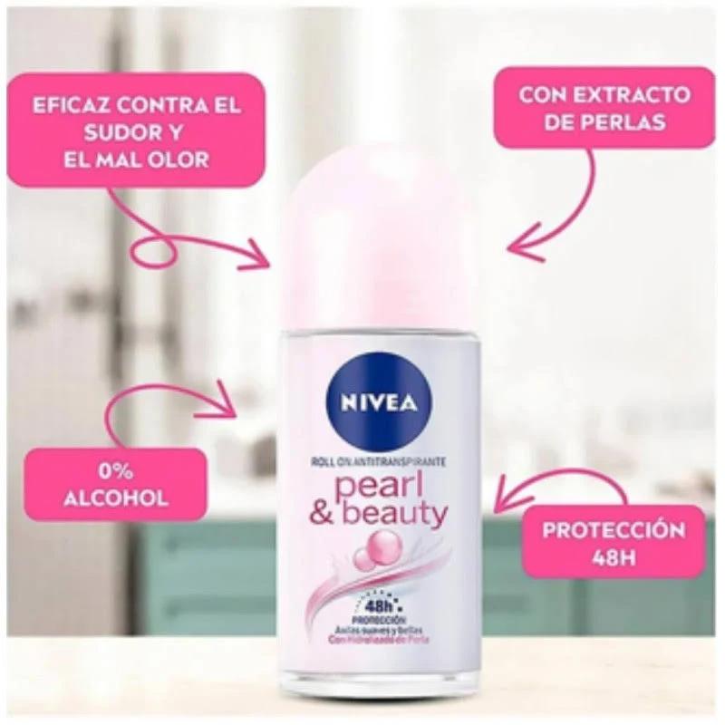 Nivea Pearl & Beauty Deodorant Roll on 50ml
