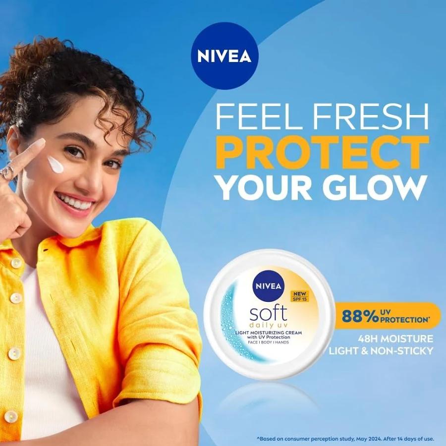 Nivea Soft Daily UV-Light Moisturizing Cream 50ml