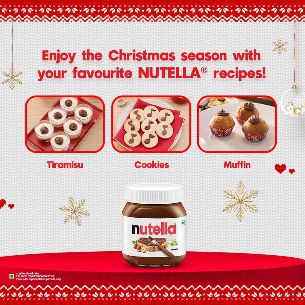 Nutella Hazelnut Chocolate Spread with Cocoa 180g