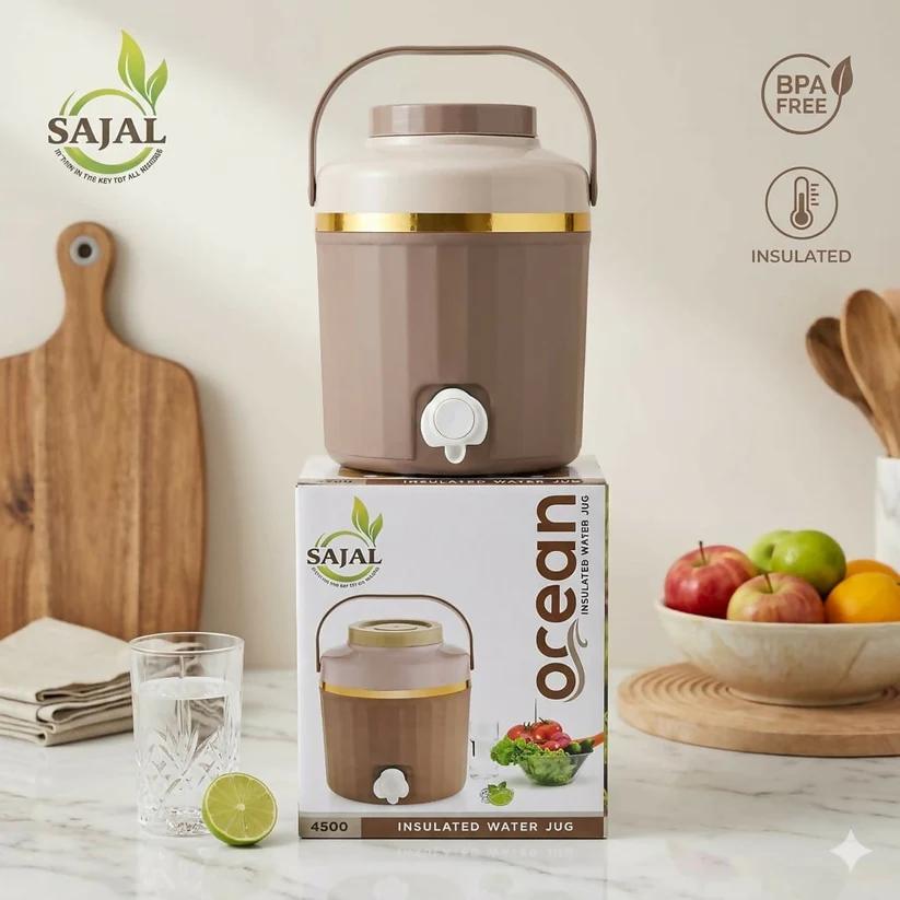 Ocean Insulated Water Jug with Tap - BPA-Free