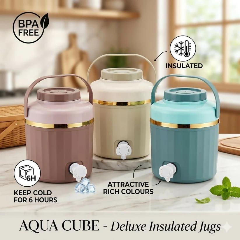 Ocean Insulated Water Jug with Tap - BPA-Free