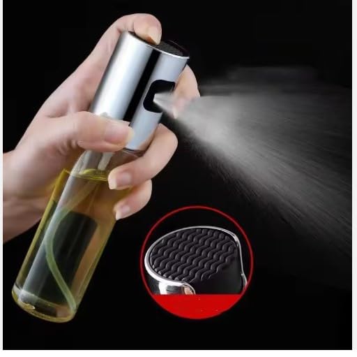 Oil Sprayer Dispenser Glass Bottle for Cooking & Multi-Use
