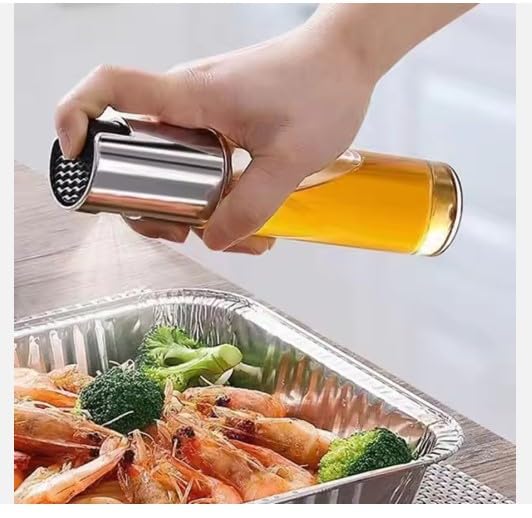 Oil Sprayer Dispenser Glass Bottle for Cooking & Multi-Use