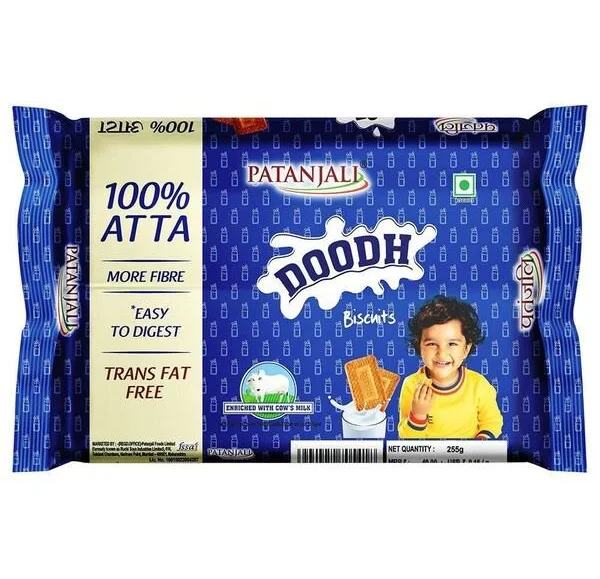 Pantanjali doodh Biscuit 142g