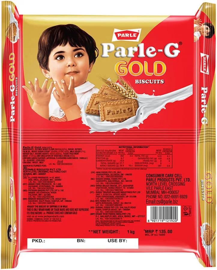 Parle-G Gold Glucose Biscuit 1 kg