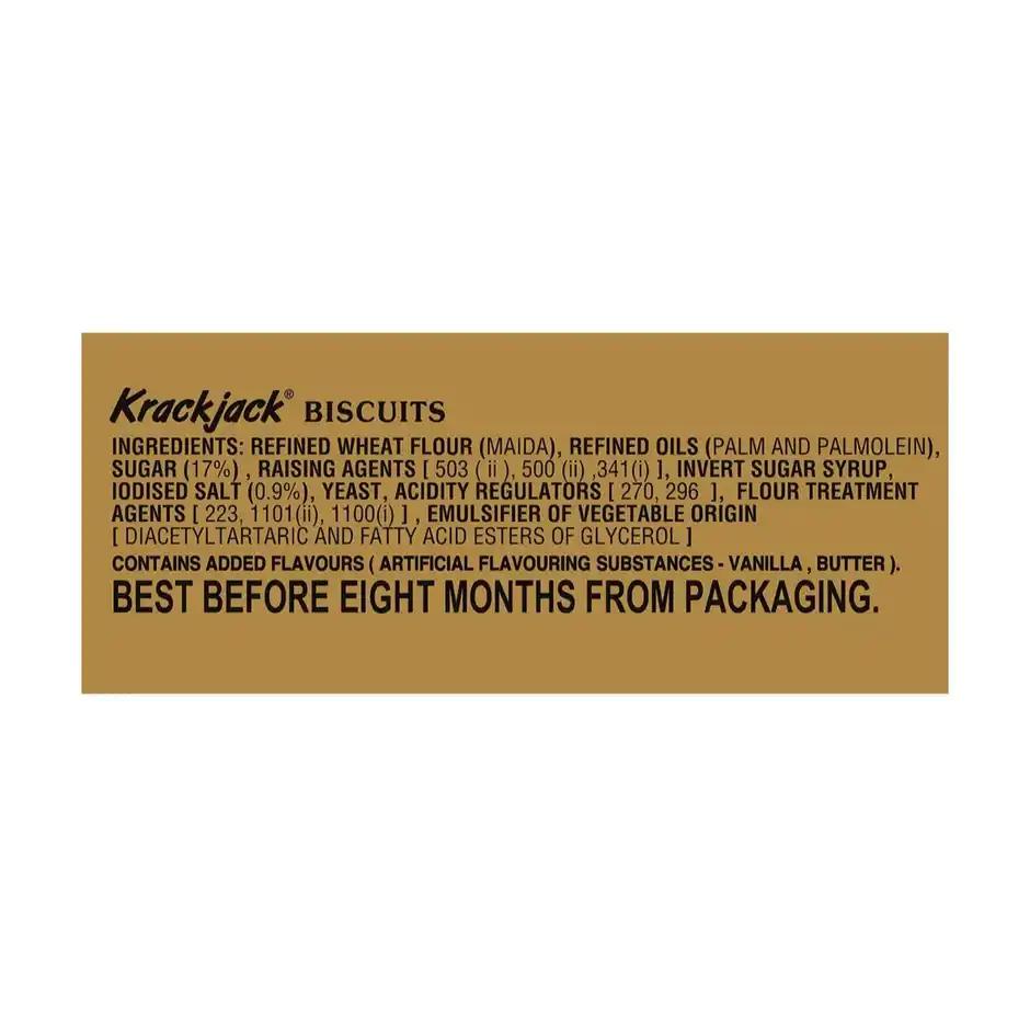 Parle Krackjack Crackers Sweet & Salty Biscuits 176.4g