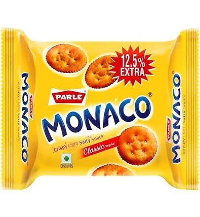 Parle Monaco Light Salty Classic Regular Biscuit 185.6g