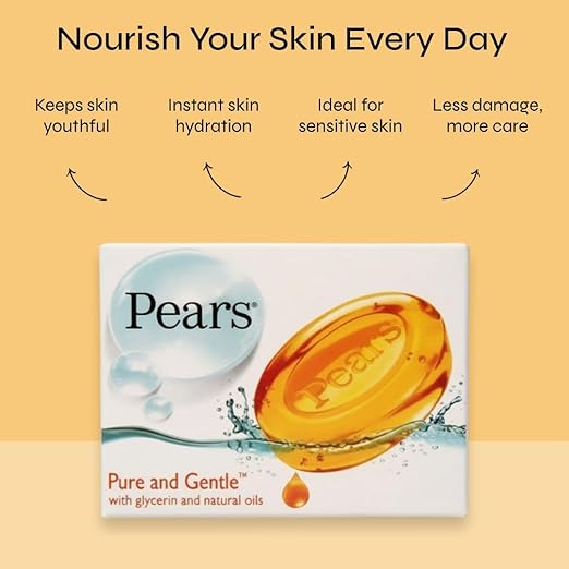 Pears Pure & Gentle Glycerin Soap 75 g