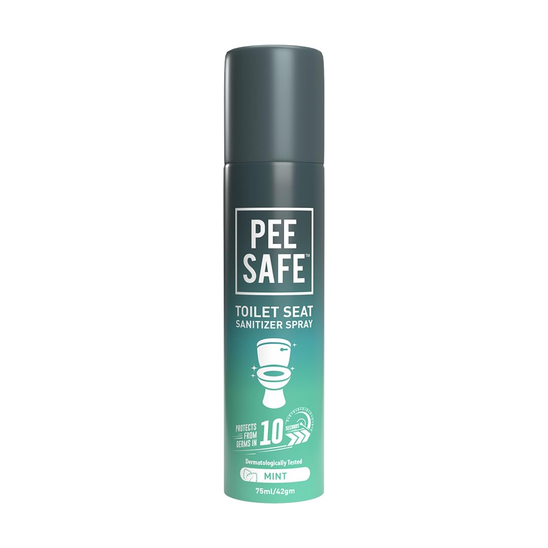Pee Safe Toilet Seat Sanitizer Spray (Citrus),70ml