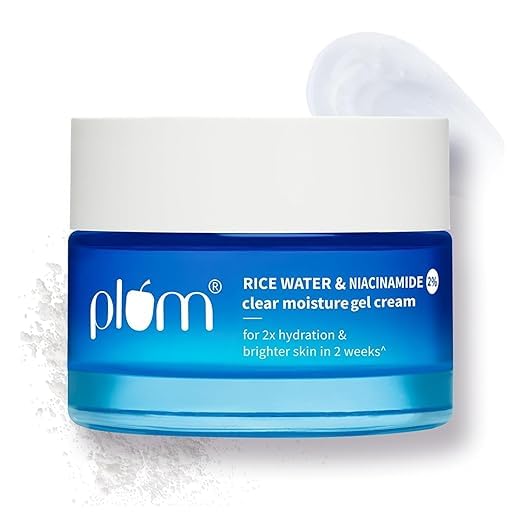 Plum Rice Water & 2% Niacinamide Face Moisturizing Gel 25g