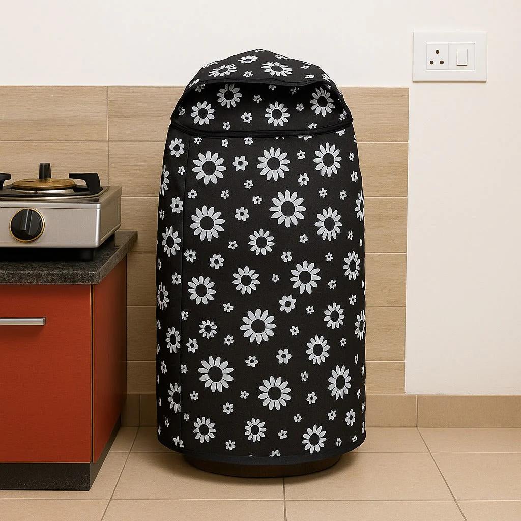 Premium Floral LPG Cylinder Cover 60x53 cm – Waterproof & Heat-Resistant