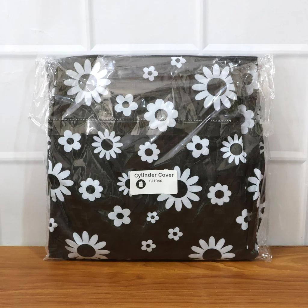 Premium Floral LPG Cylinder Cover 60x53 cm – Waterproof & Heat-Resistant