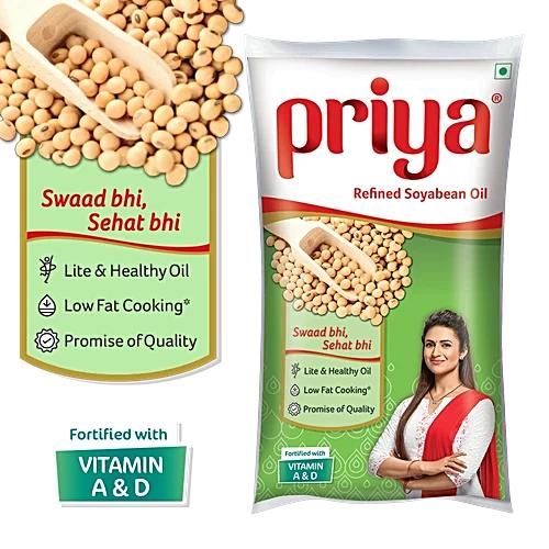 Priya Refined Soyabean Oil 750g