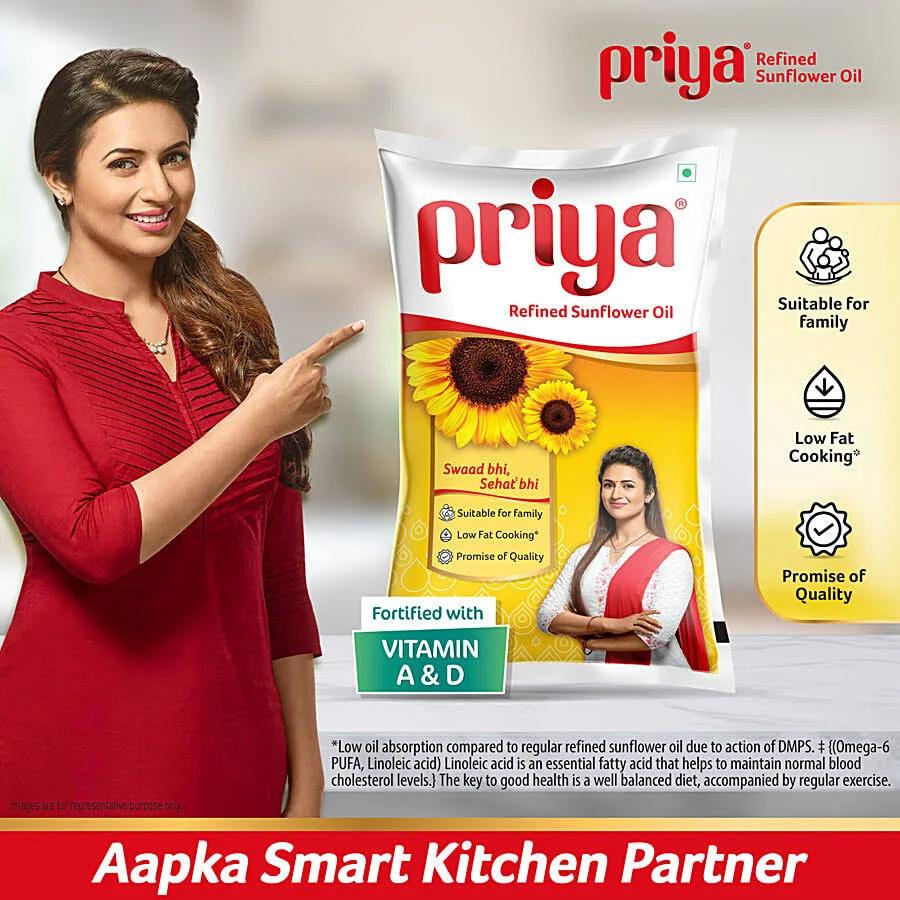 Priya Sunflower Oil 750g
