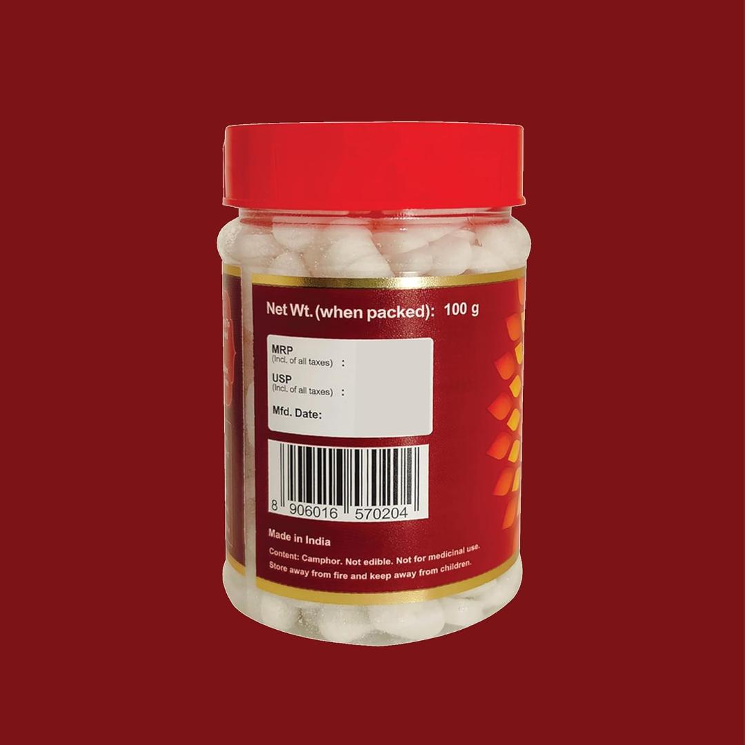 Pure Bhimseni Camphor / Kapur by Mangaldeep