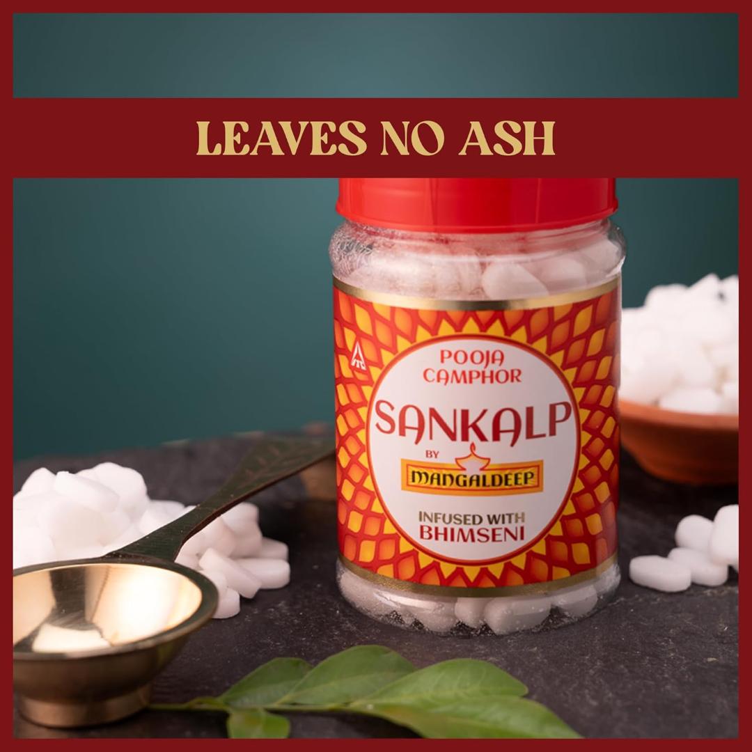 Pure Bhimseni Camphor / Kapur by Mangaldeep