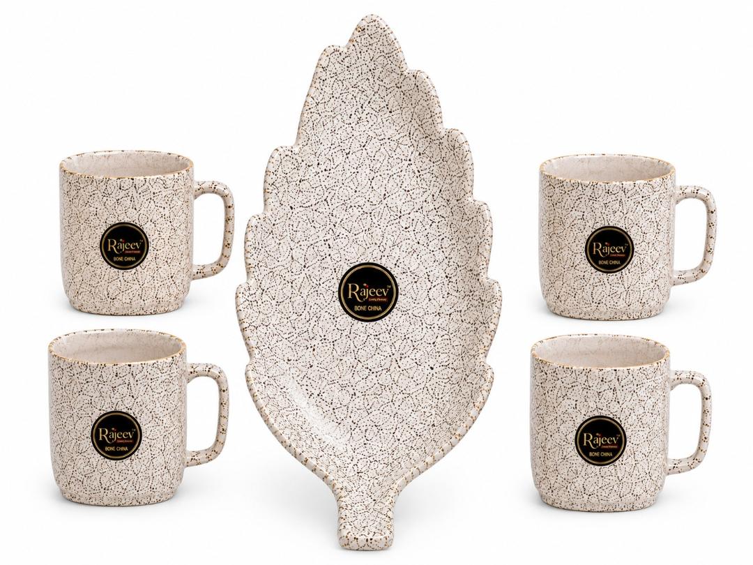 Rajeev Bone China Party Platter Set (5 Pieces)