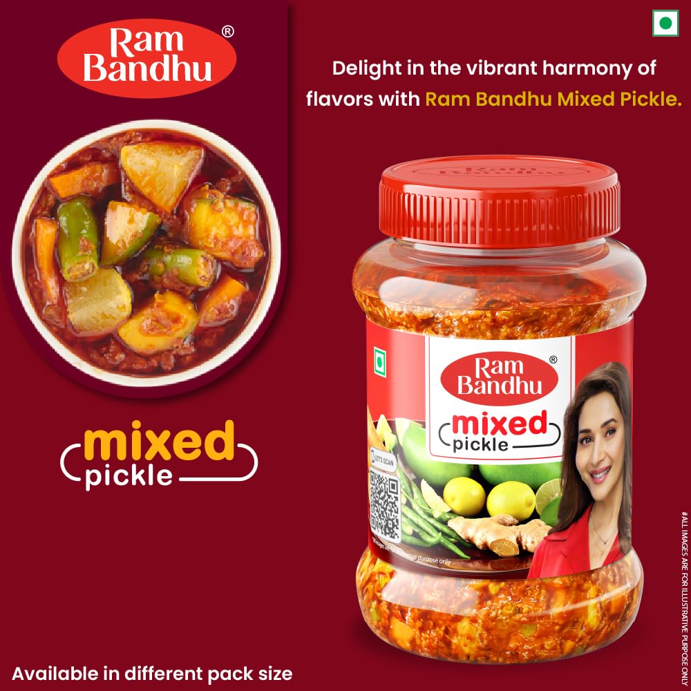 Ram Bandhu Mixed Pickle,350g