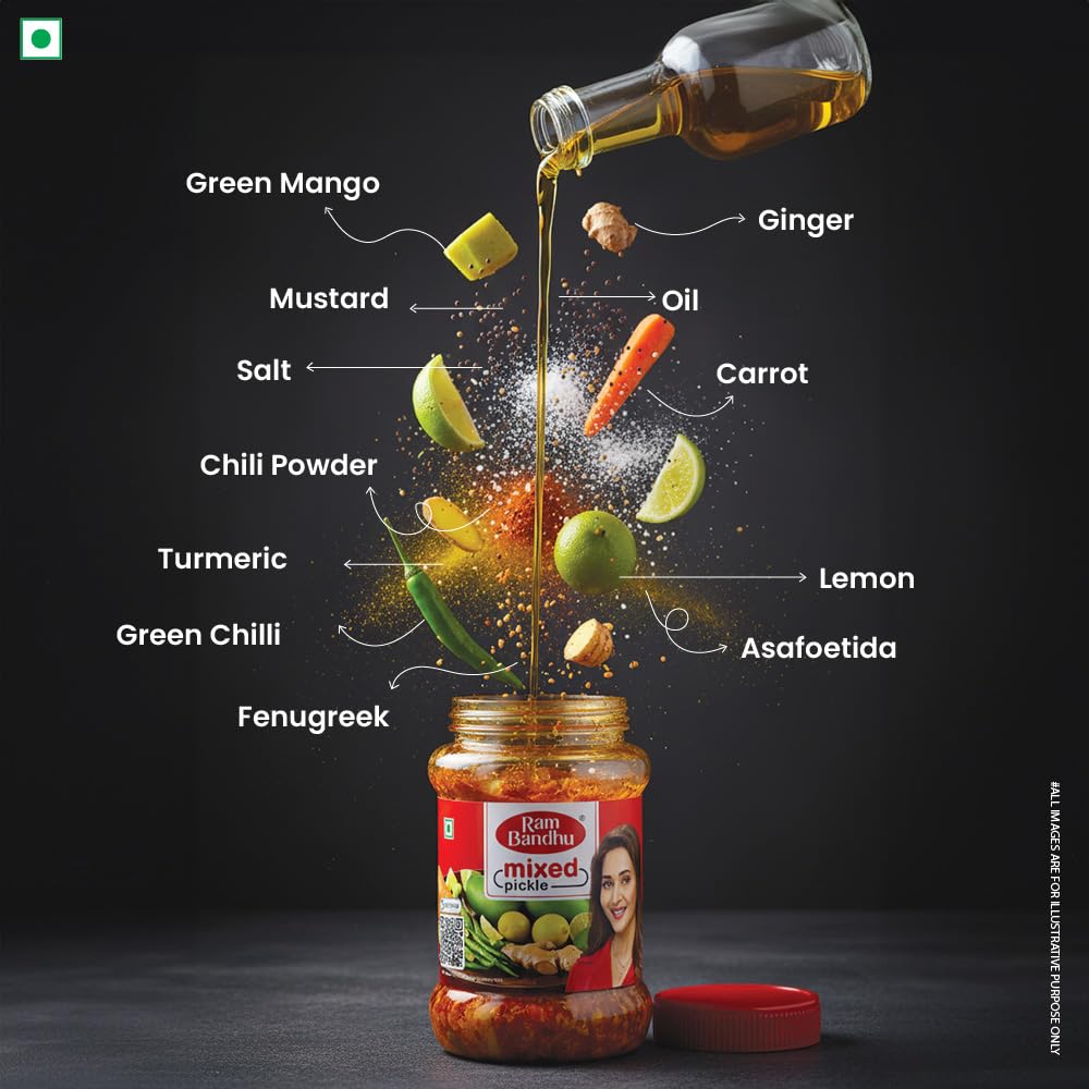 Ram Bandhu Mixed Pickle,350g