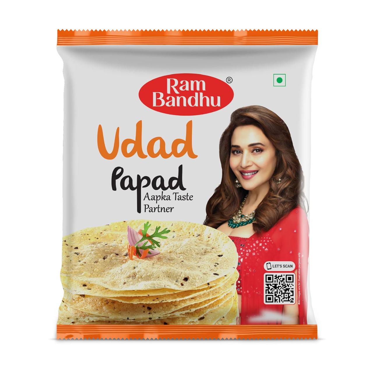 Ram Bandhu Udad Papad 200g
