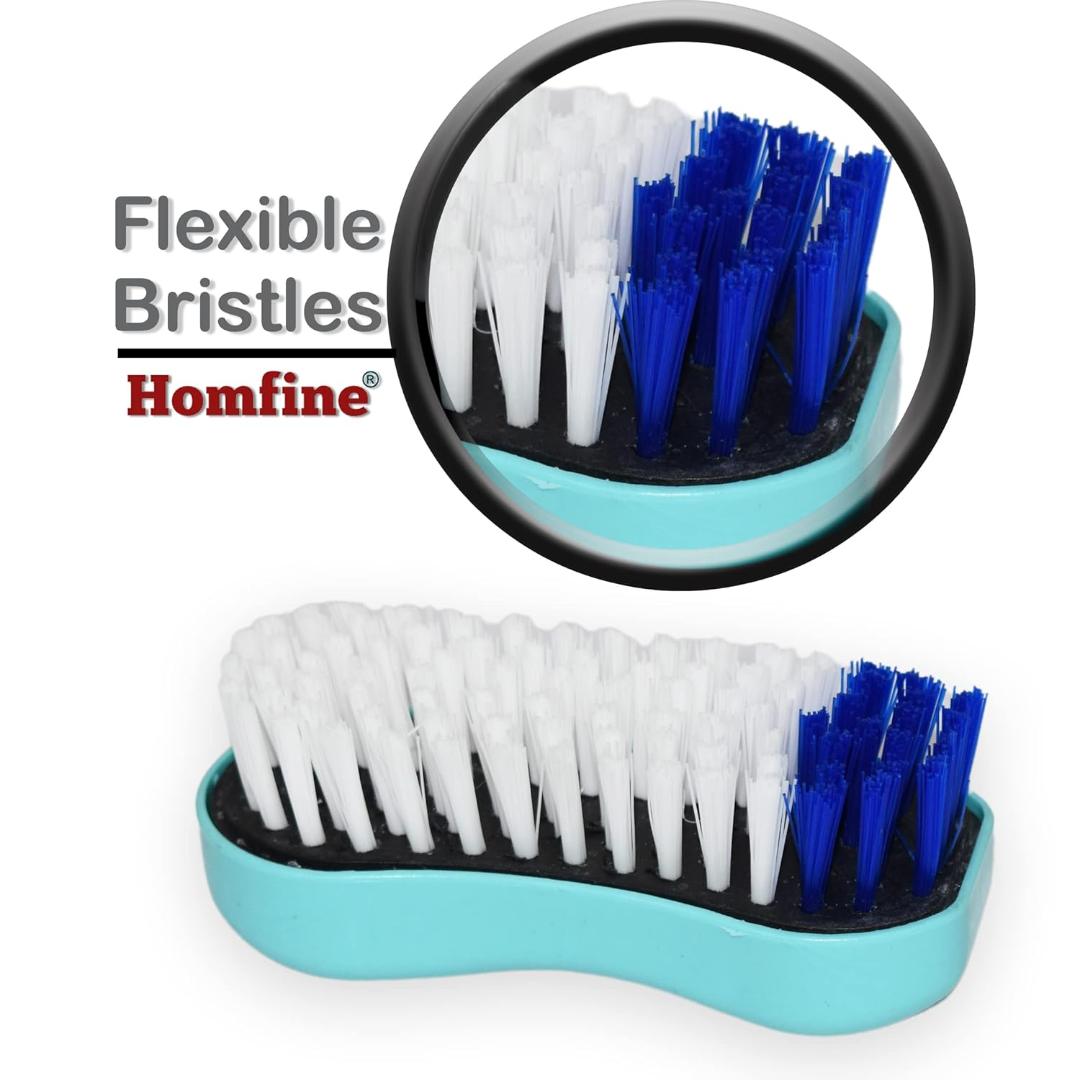 Ratan Brooms Simpli Clean Plastic Cloth Brush (Multicolour)