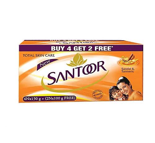 Santoor Orange Soap 150g