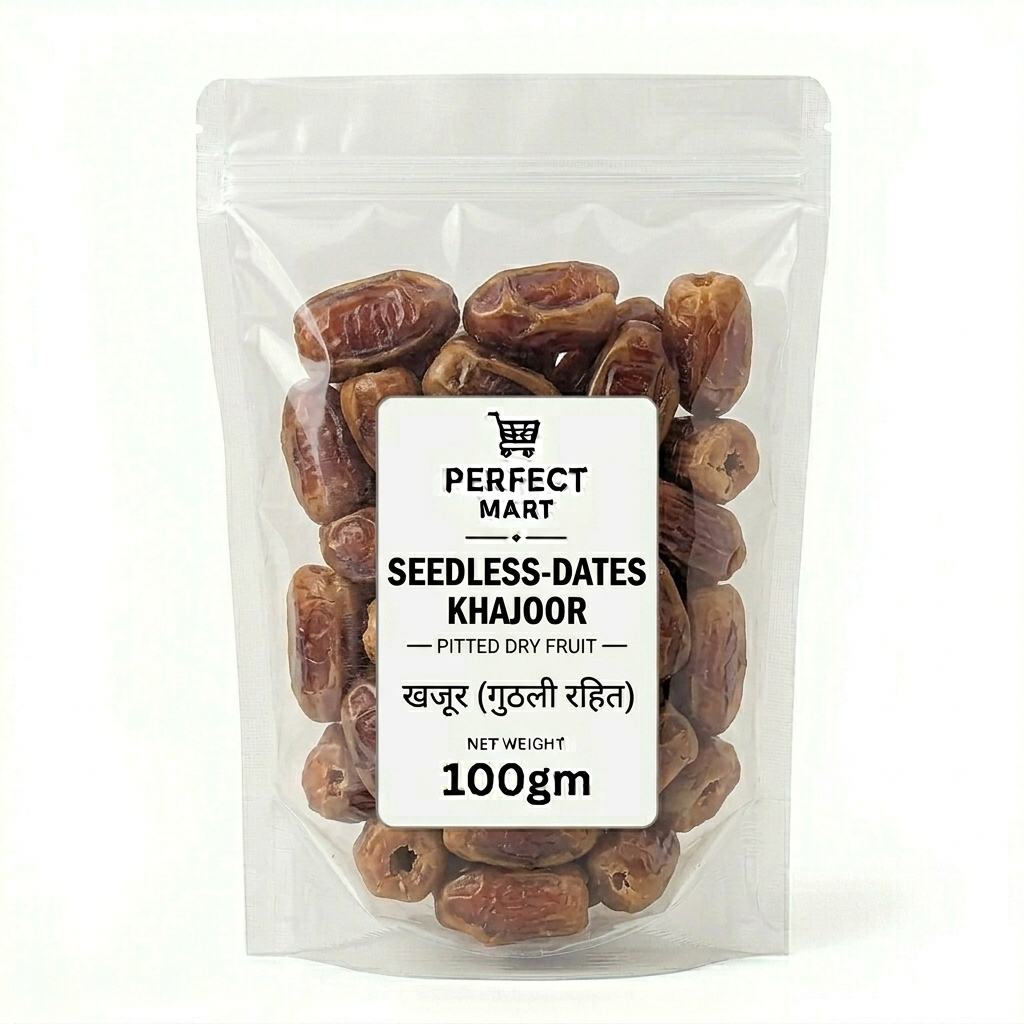 Seedless-dates / khajoor (dry fruit) 100gm