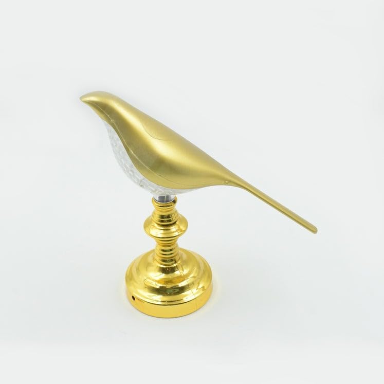Sparrow LED Table Lamp with Crystal Decoration & Soft Energy-Saving Light