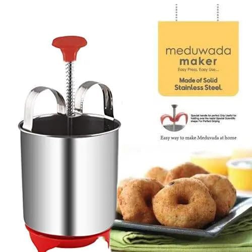 Stainless Steel Medu Vada & Donut Maker for Perfectly Shaped Vadas