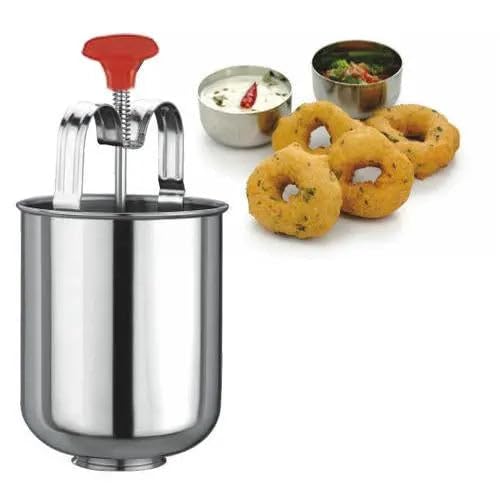 Stainless Steel Medu Vada & Donut Maker for Perfectly Shaped Vadas