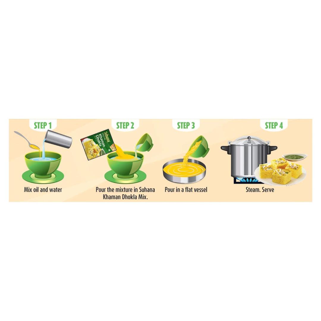 Suhana Khaman Dhokla Instant Mix 200g