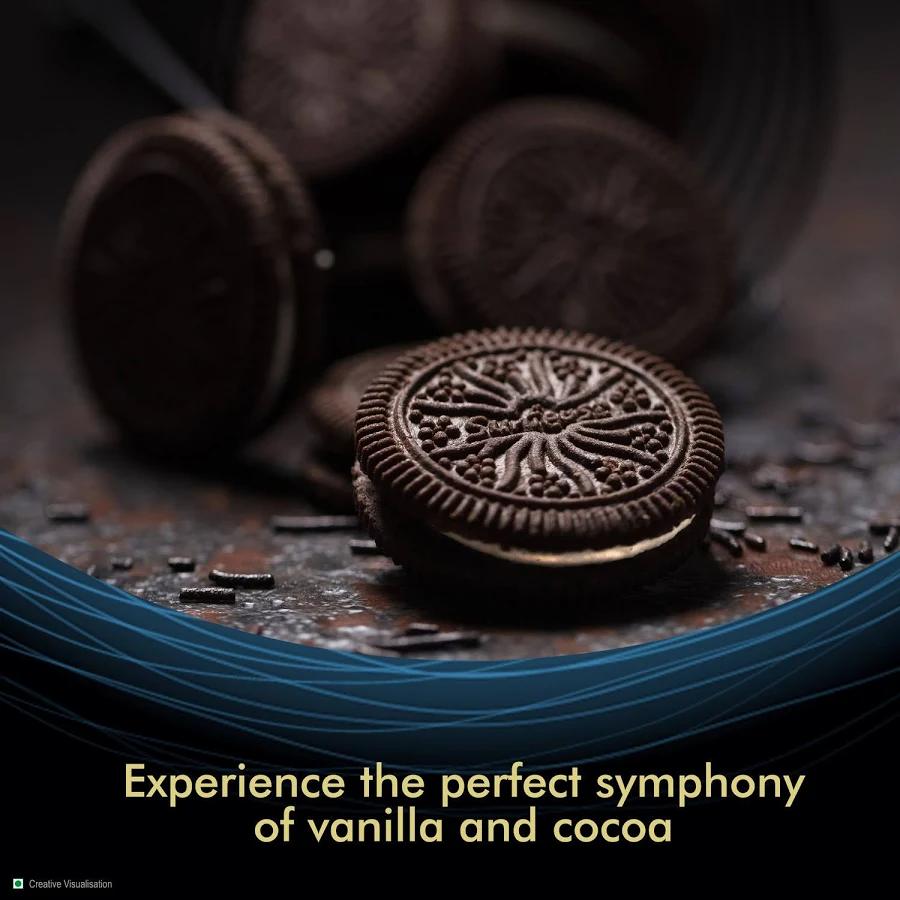 Sunfeast Dark Fantasy Vanilla Sandwich Crème Biscuits 79g