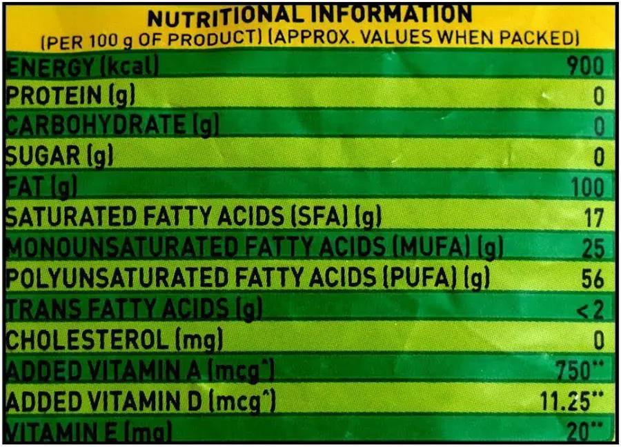 Sunny Soya Fit Refined Soyabean Oil 800g