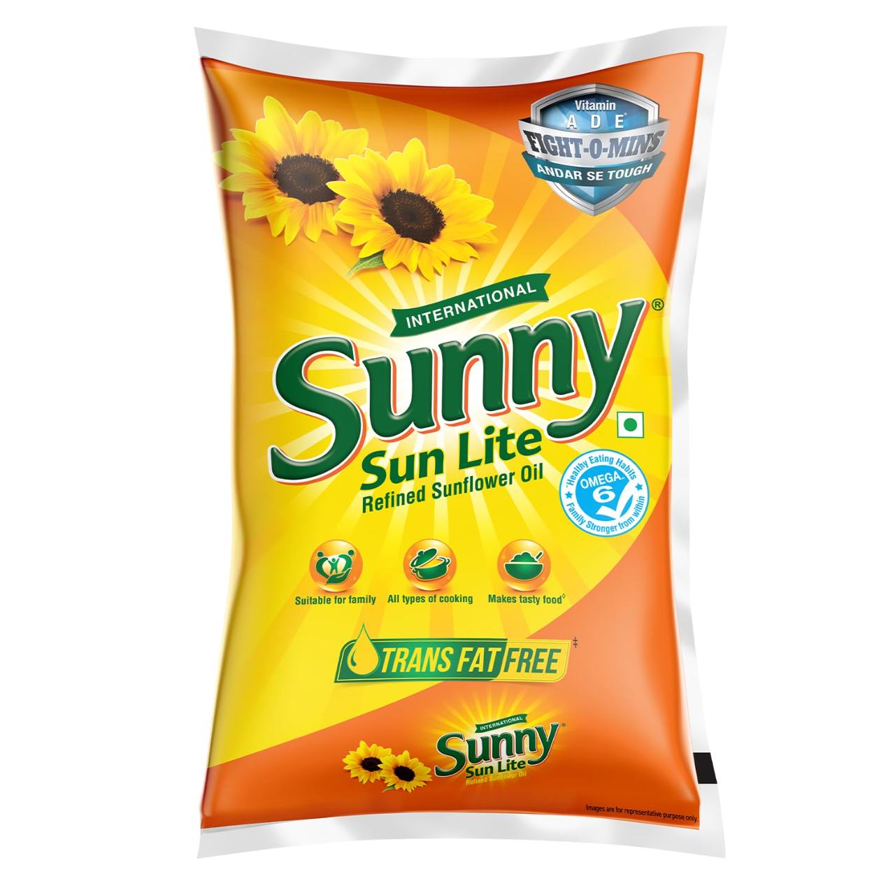 Sunny Sun Lite Refined Sunflower Oil 800g