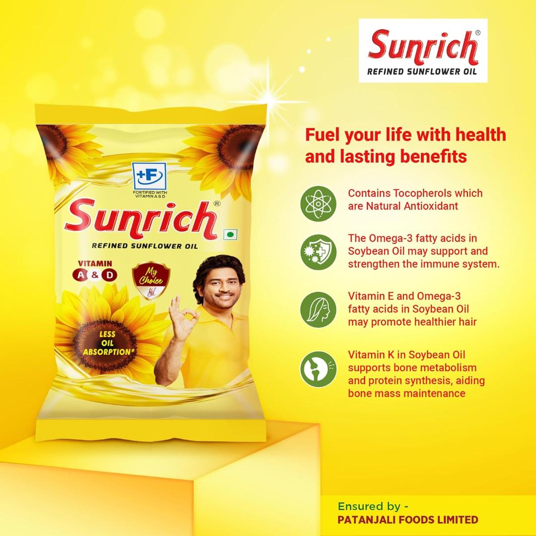 Sunrich Refined Sunflower Oil 750g