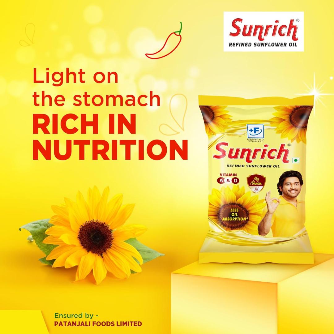 Sunrich Refined Sunflower Oil 750g