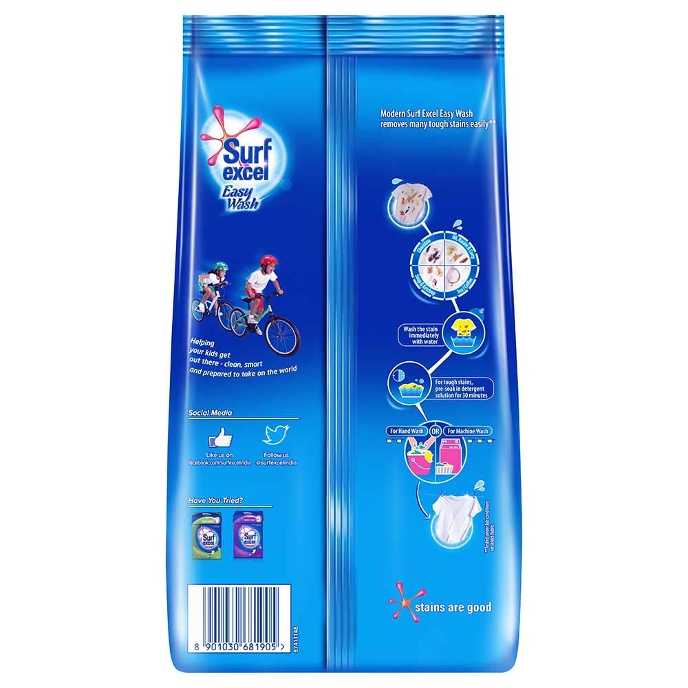 Surf Excel Easy Wash Detergent Powder,1kg