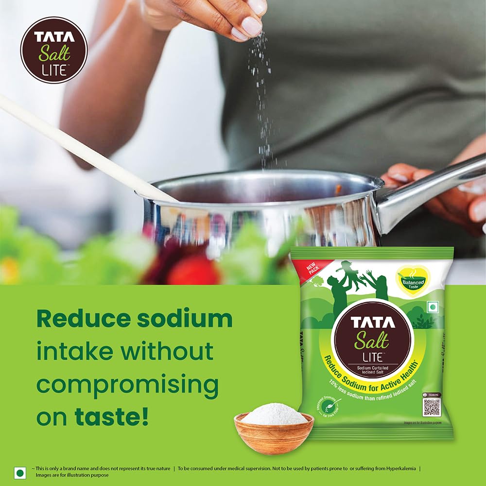 Tata Salt Lite (15% Less Sodium),1kg
