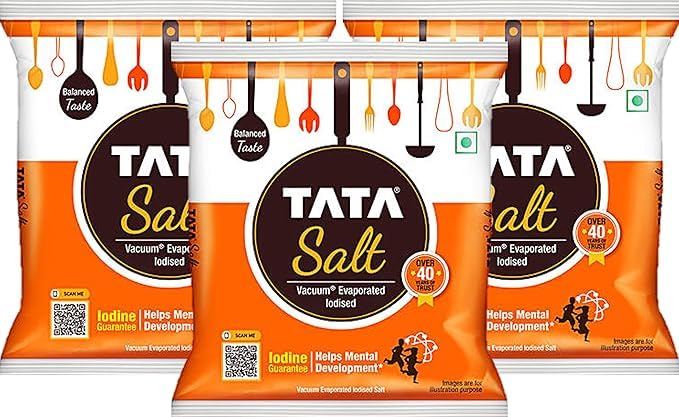 Tata Salt (Vacuum Evaporated Iodised),1kg