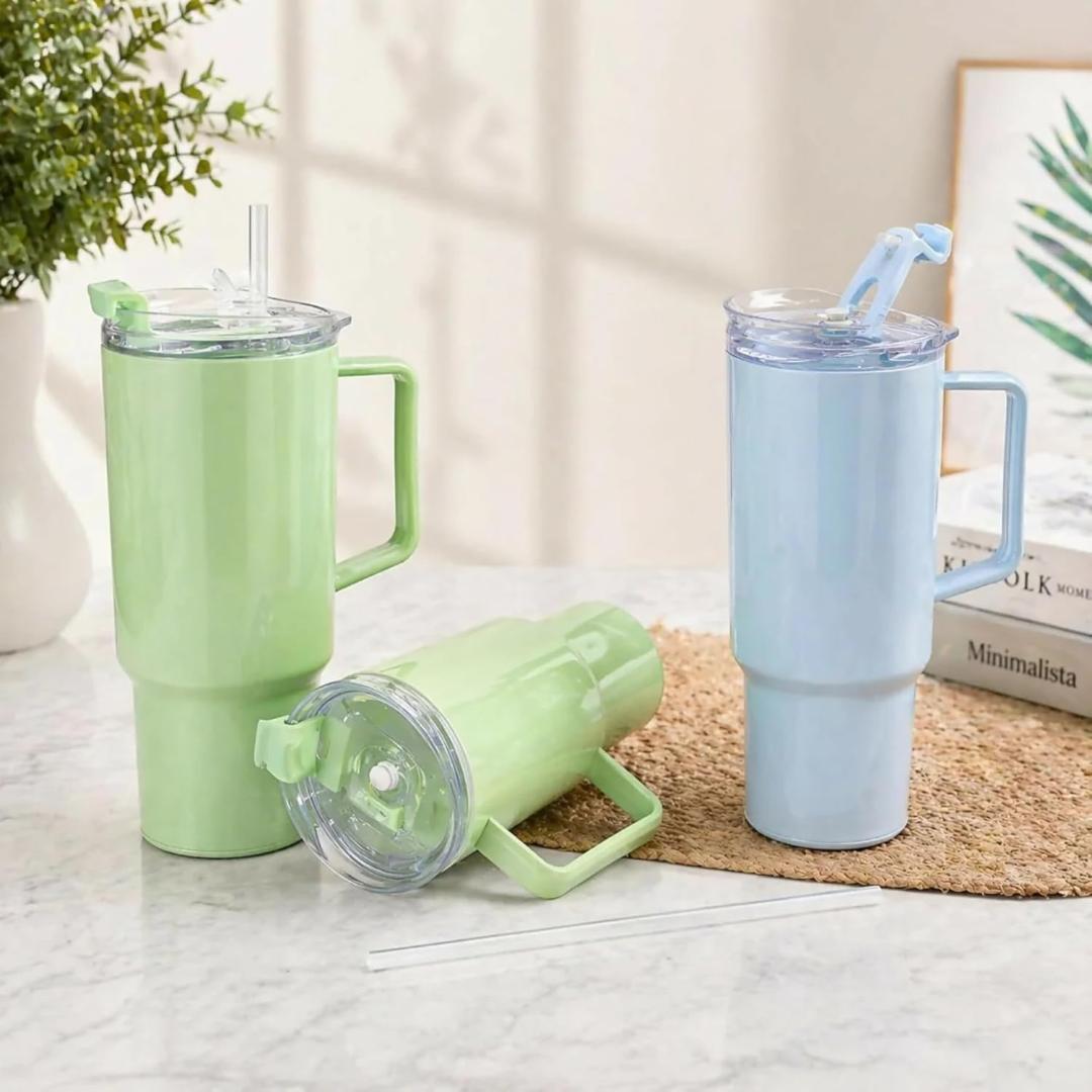 Toony Tumbler 1800ml Travel Mug with Handle & Straw
