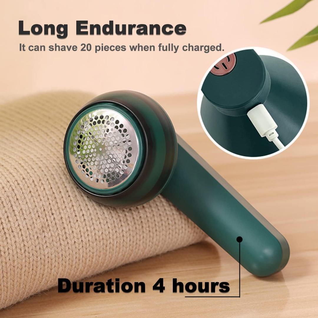 USB Powered Fabric Lint Remover Sweater Fuzz Cleaner (1 Pc)