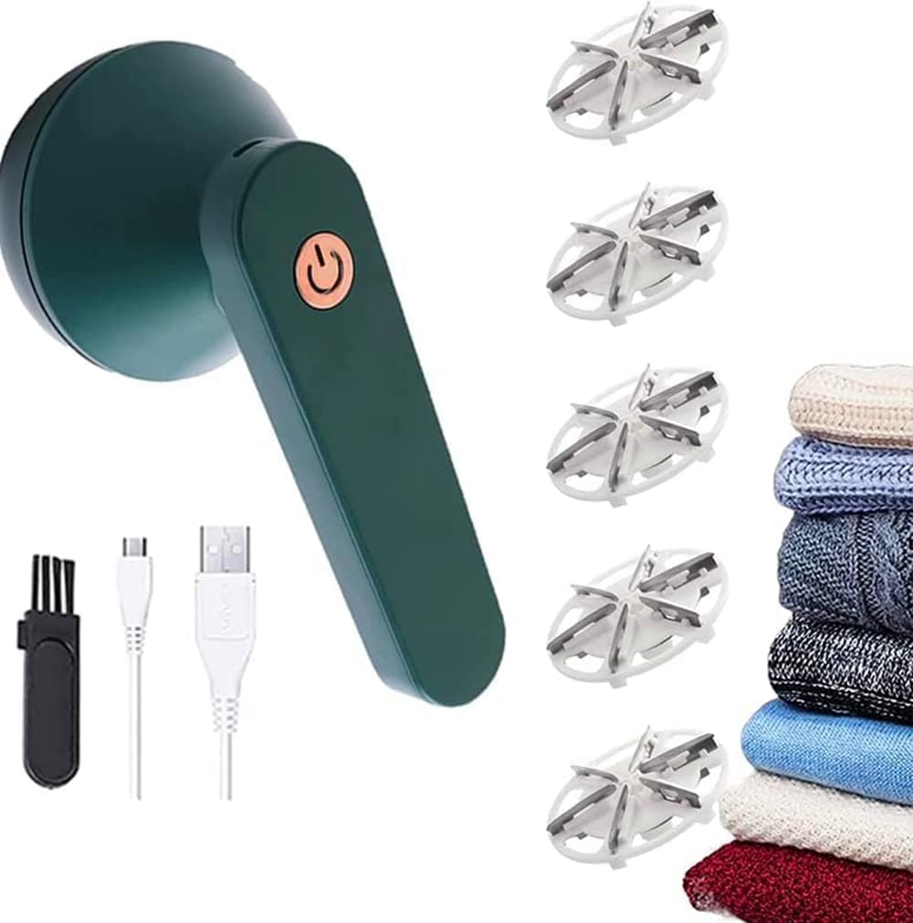 USB Powered Fabric Lint Remover Sweater Fuzz Cleaner (1 Pc)