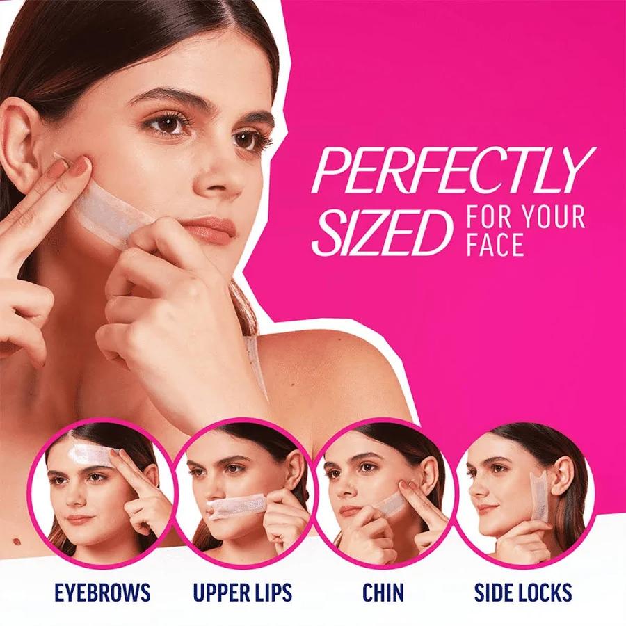 Veet Face Wax Strips 4pc