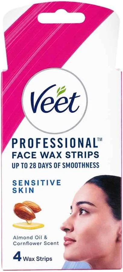 Veet Face Wax Strips 4pc