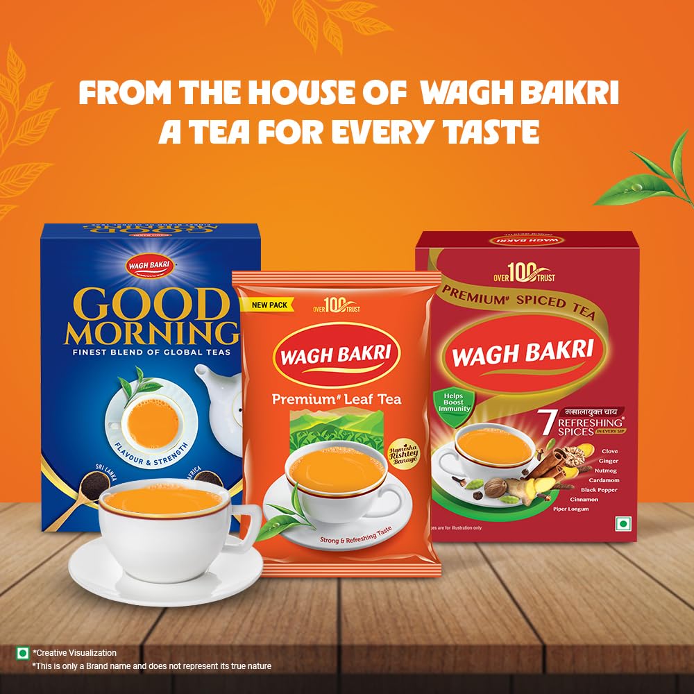 Wagh Bakri Premium Leaf Tea,250g