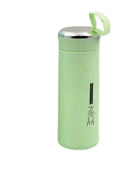 Water Bottle 400 ML Leak Proof Glass Bottle for Daily Water 1 Pc